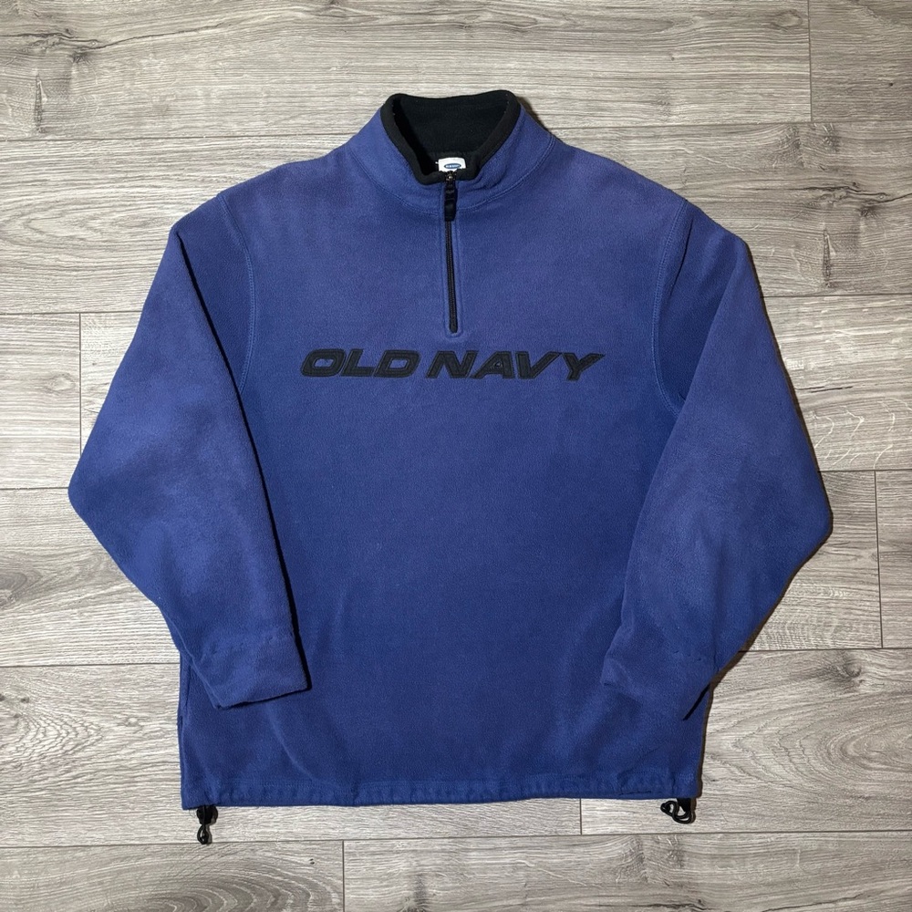 Old Navy Quarter Zip Fleece Sweater